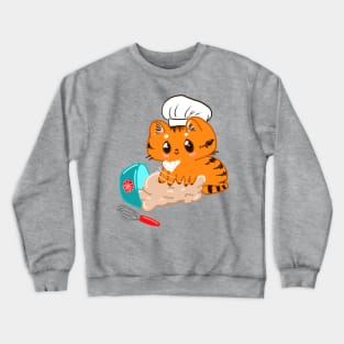 Bitty the kitty Making Biscuits Crewneck Sweatshirt